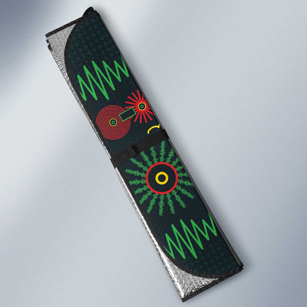 Soccer 2026 Jamaica Auto Sun Shade Reggae Music Spirit