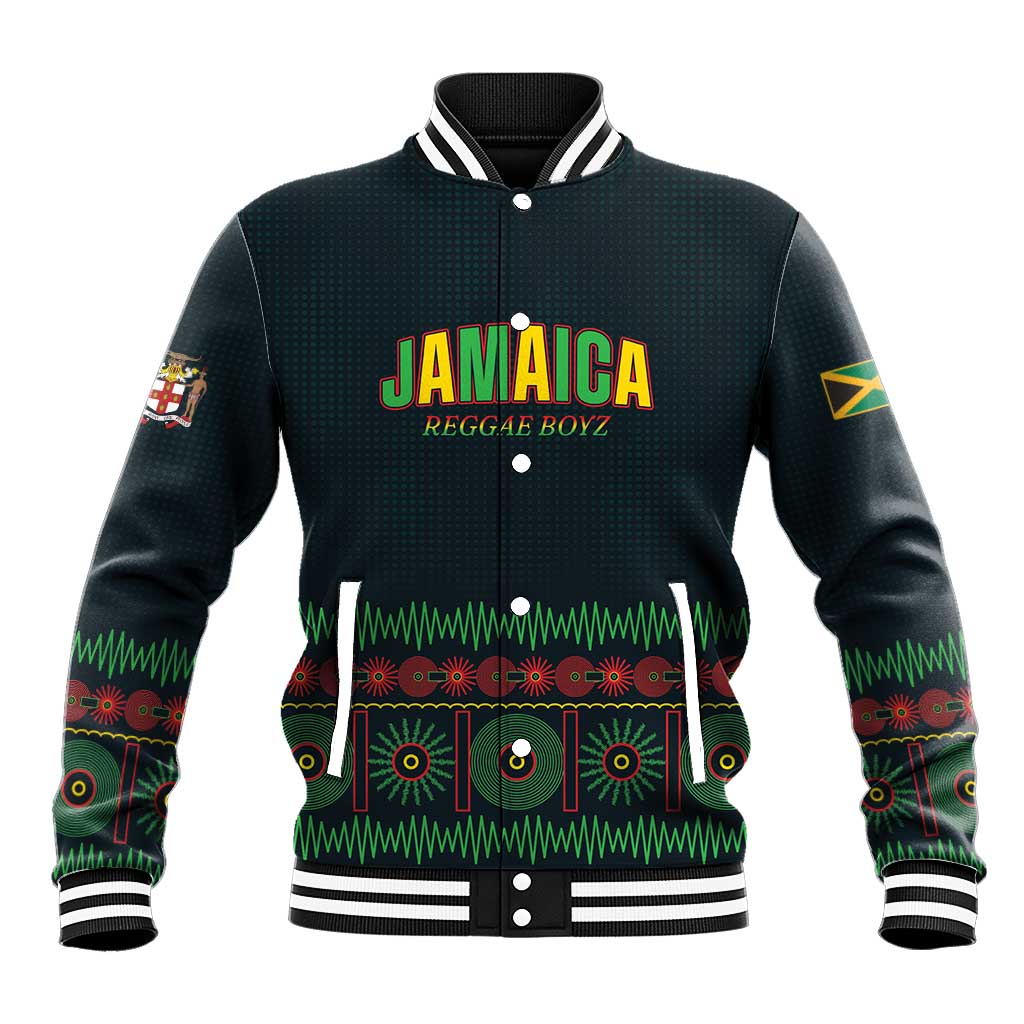 Custom Soccer 2026 Jamaica Baseball Jacket Reggae Music Spirit