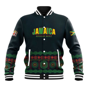 Custom Soccer 2026 Jamaica Baseball Jacket Reggae Music Spirit