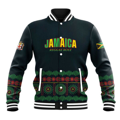 Custom Soccer 2026 Jamaica Baseball Jacket Reggae Music Spirit