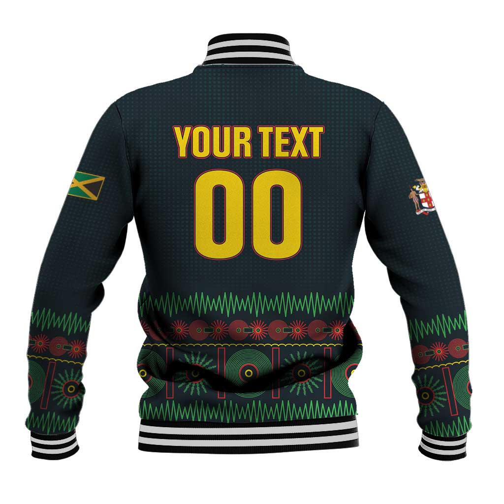 Custom Soccer 2026 Jamaica Baseball Jacket Reggae Music Spirit