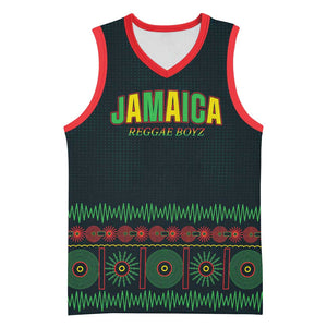Custom Soccer 2026 Jamaica Basketball Jersey Reggae Music Spirit