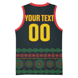 Custom Soccer 2026 Jamaica Basketball Jersey Reggae Music Spirit