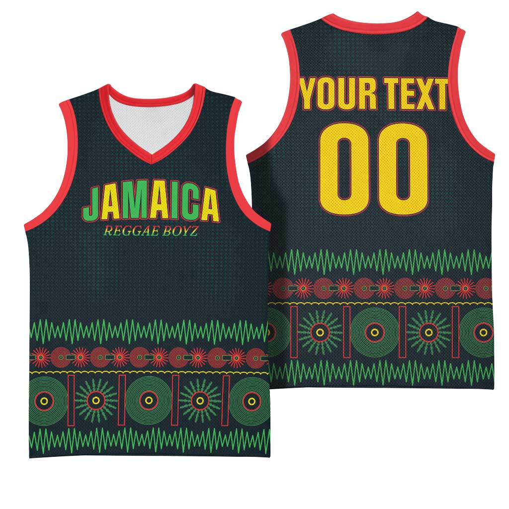 Custom Soccer 2026 Jamaica Basketball Jersey Reggae Music Spirit