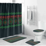 Soccer 2026 Jamaica Bathroom Set Reggae Music Spirit
