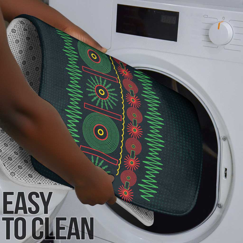 Soccer 2026 Jamaica Bathroom Set Reggae Music Spirit