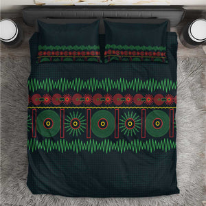 Soccer 2026 Jamaica Bedding Set Reggae Music Spirit