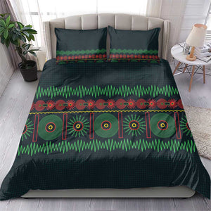 Soccer 2026 Jamaica Bedding Set Reggae Music Spirit