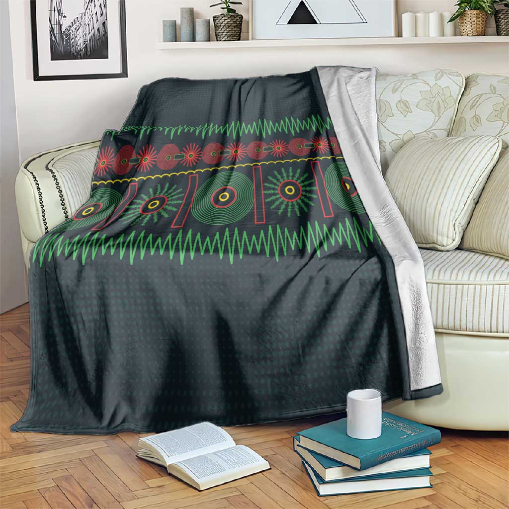 Soccer 2026 Jamaica Blanket Reggae Music Spirit