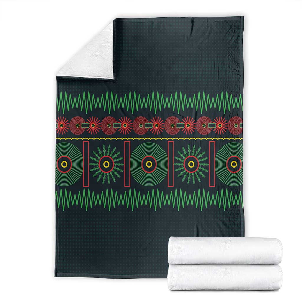 Soccer 2026 Jamaica Blanket Reggae Music Spirit