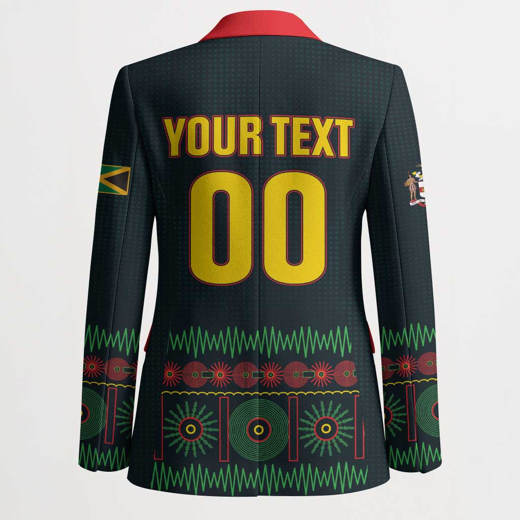 Custom Soccer 2026 Jamaica Blazer Reggae Music Spirit