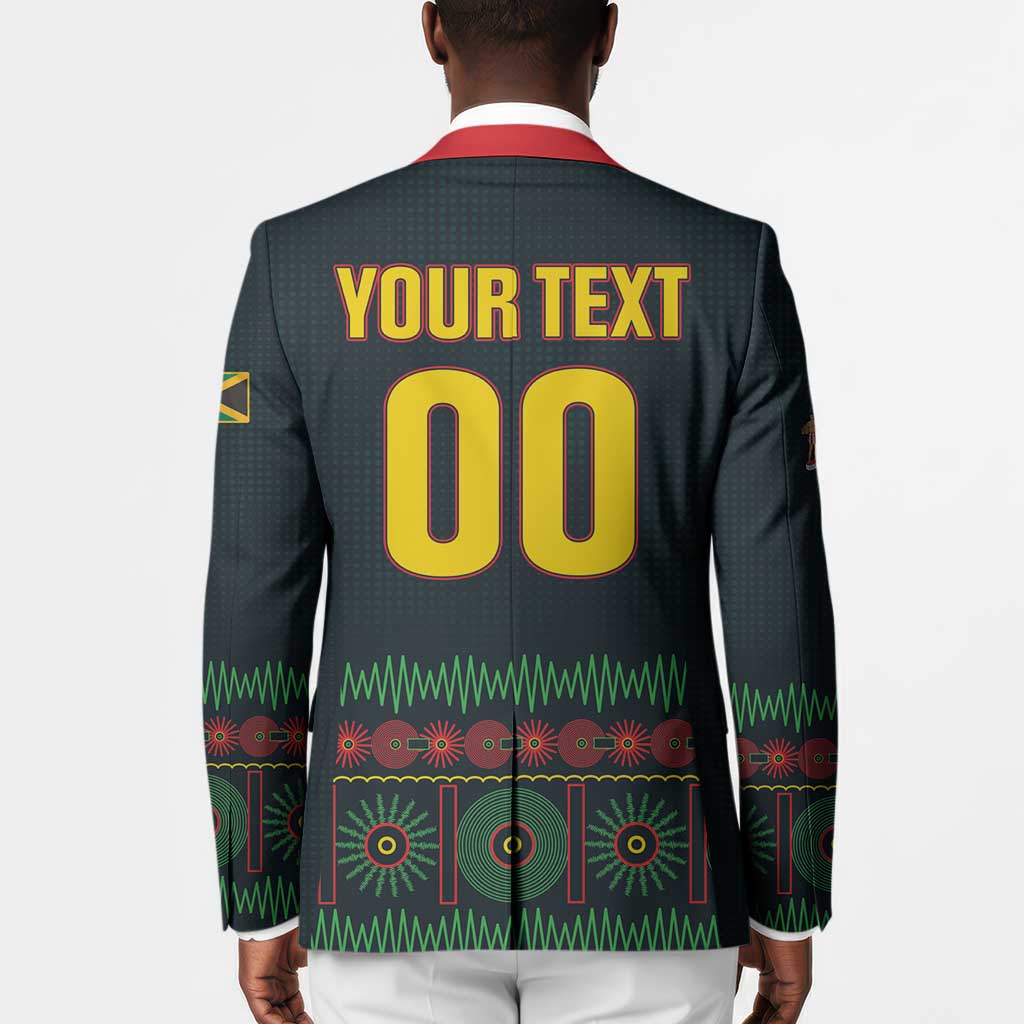 Custom Soccer 2026 Jamaica Blazer Reggae Music Spirit