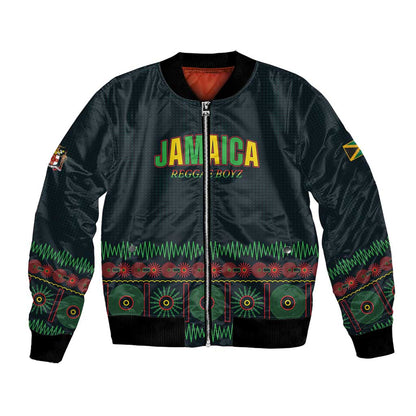Custom Soccer 2026 Jamaica Bomber Jacket Reggae Music Spirit
