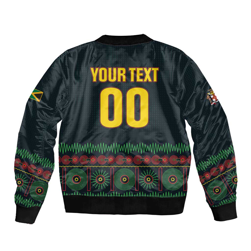 Custom Soccer 2026 Jamaica Bomber Jacket Reggae Music Spirit