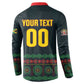 Custom Soccer 2026 Jamaica Button Sweatshirt Reggae Music Spirit