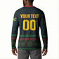 Custom Soccer 2026 Jamaica Button Sweatshirt Reggae Music Spirit