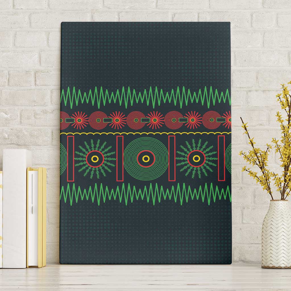 Soccer 2026 Jamaica Canvas Wall Art Reggae Music Spirit