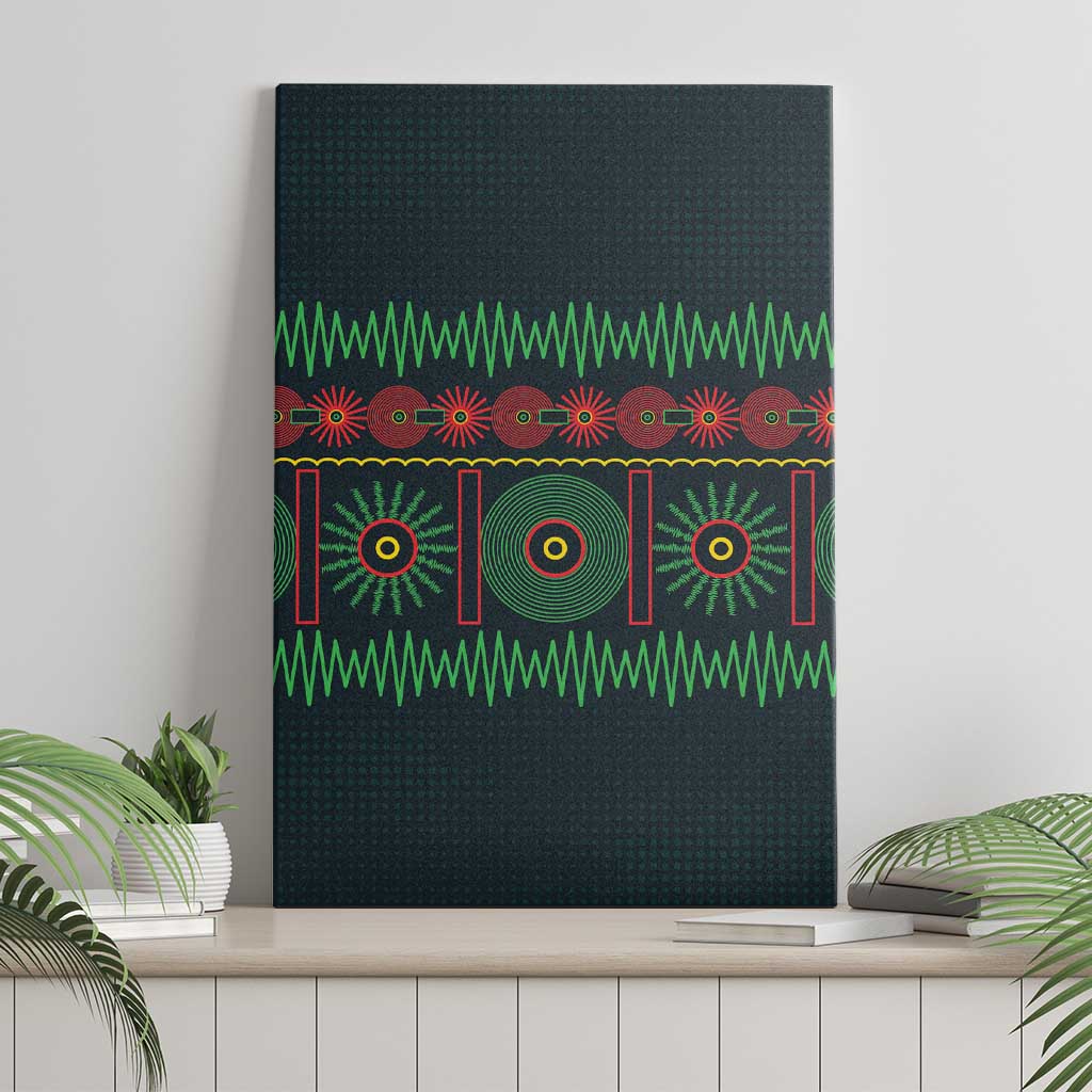 Soccer 2026 Jamaica Canvas Wall Art Reggae Music Spirit