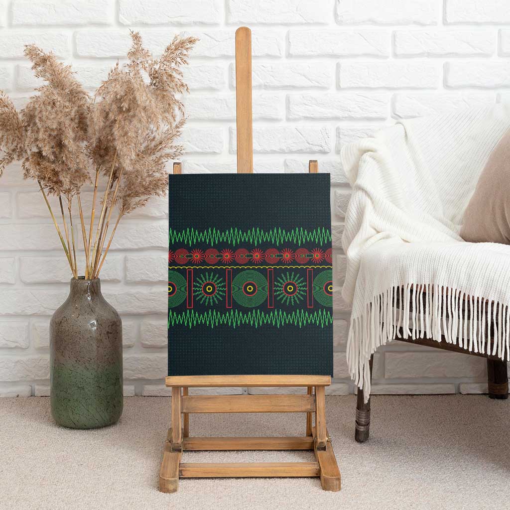 Soccer 2026 Jamaica Canvas Wall Art Reggae Music Spirit