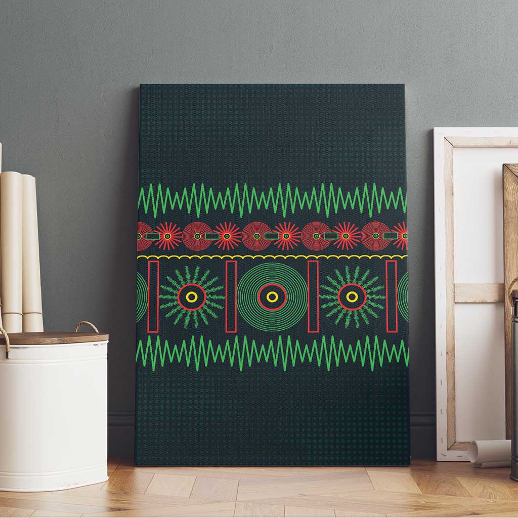 Soccer 2026 Jamaica Canvas Wall Art Reggae Music Spirit
