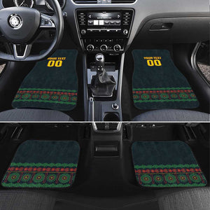 Custom Soccer 2026 Jamaica Car Mats Reggae Music Spirit