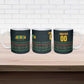 Custom Soccer 2026 Jamaica Ceramic Mug Reggae Music Spirit