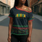 Custom Soccer 2026 Jamaica Cross Shoulder Shirt Reggae Music Spirit