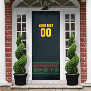 Custom Soccer 2026 Jamaica Door Cover Reggae Music Spirit