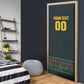 Custom Soccer 2026 Jamaica Door Cover Reggae Music Spirit