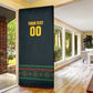 Custom Soccer 2026 Jamaica Door Cover Reggae Music Spirit