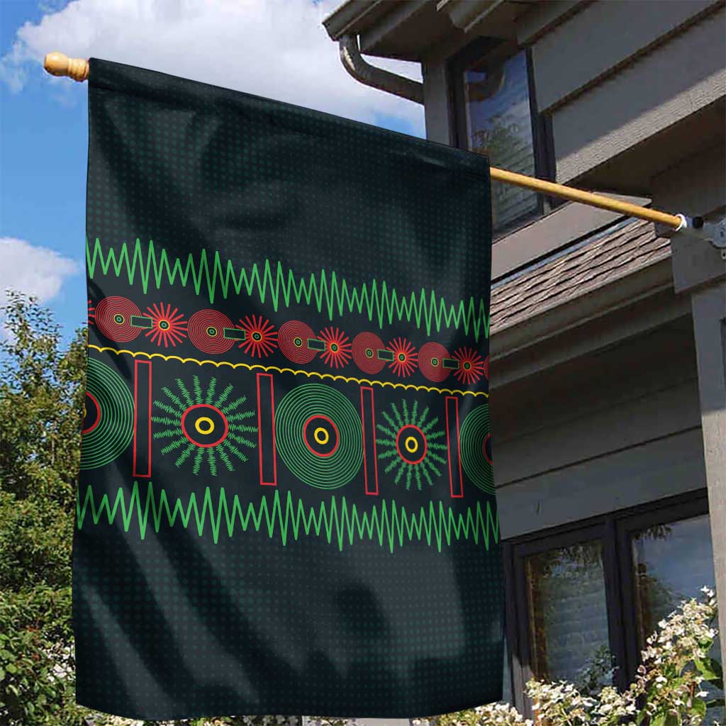 Soccer 2026 Jamaica Garden Flag Reggae Music Spirit