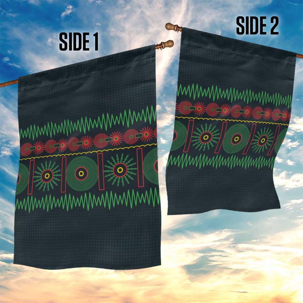 Soccer 2026 Jamaica Garden Flag Reggae Music Spirit