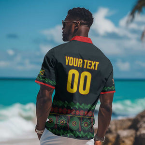 Custom Soccer 2026 Jamaica Hawaiian Shirt Reggae Music Spirit
