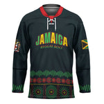 Custom Soccer 2026 Jamaica Hockey Jersey Reggae Music Spirit