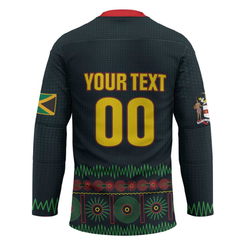 Custom Soccer 2026 Jamaica Hockey Jersey Reggae Music Spirit