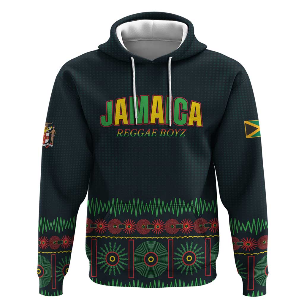 Custom Soccer 2026 Jamaica Hoodie Reggae Music Spirit