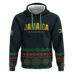 Custom Soccer 2026 Jamaica Hoodie Reggae Music Spirit