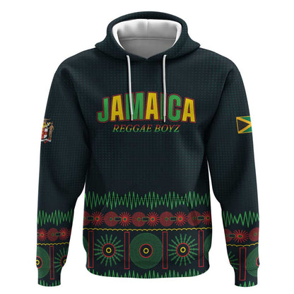 Custom Soccer 2026 Jamaica Hoodie Reggae Music Spirit