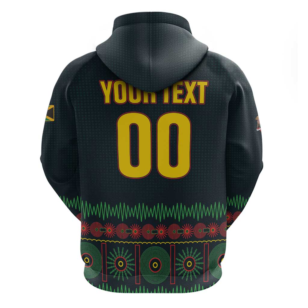 Custom Soccer 2026 Jamaica Hoodie Reggae Music Spirit