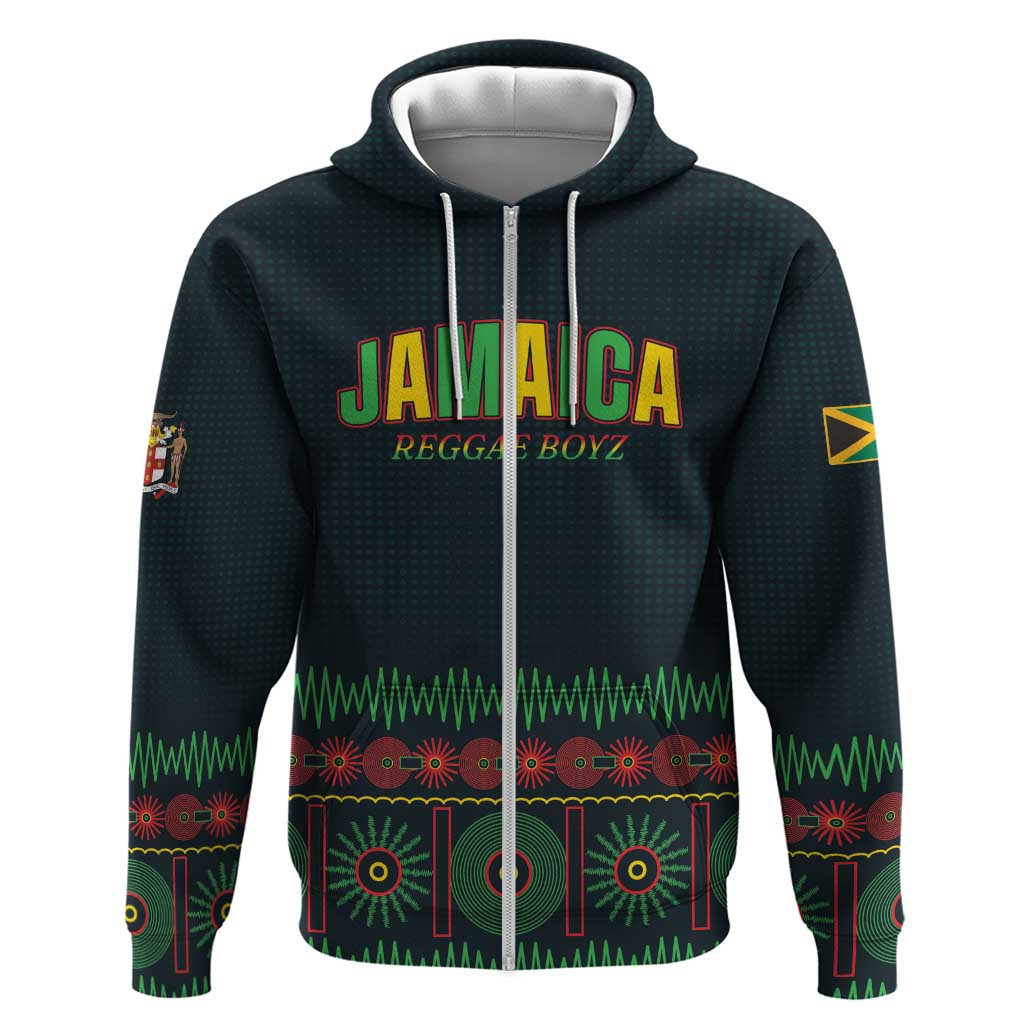 Custom Soccer 2026 Jamaica Hoodie Reggae Music Spirit