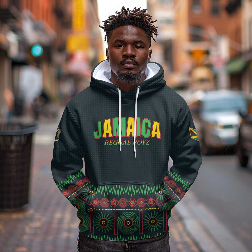 Custom Soccer 2026 Jamaica Hoodie Reggae Music Spirit