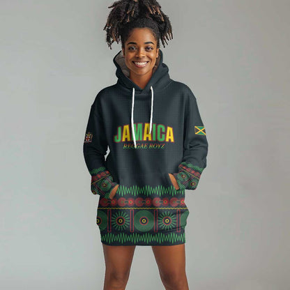 Custom Soccer 2026 Jamaica Hoodie Dress Reggae Music Spirit
