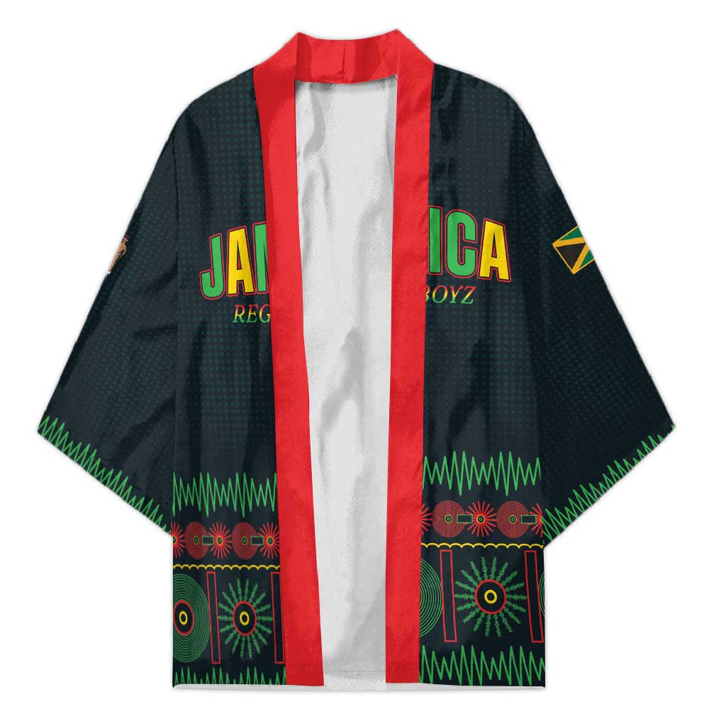 Custom Soccer 2026 Jamaica Kimono Reggae Music Spirit