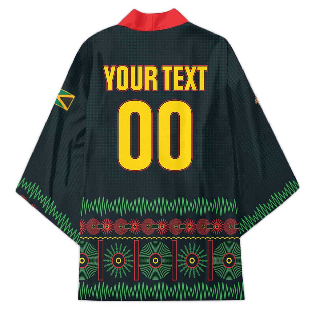 Custom Soccer 2026 Jamaica Kimono Reggae Music Spirit
