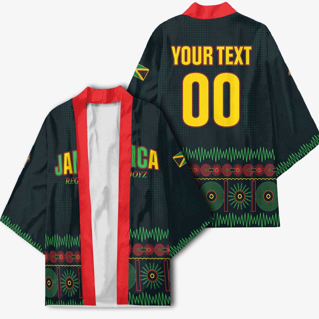 Custom Soccer 2026 Jamaica Kimono Reggae Music Spirit