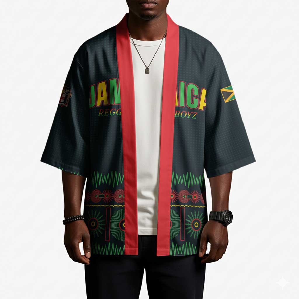 Custom Soccer 2026 Jamaica Kimono Reggae Music Spirit