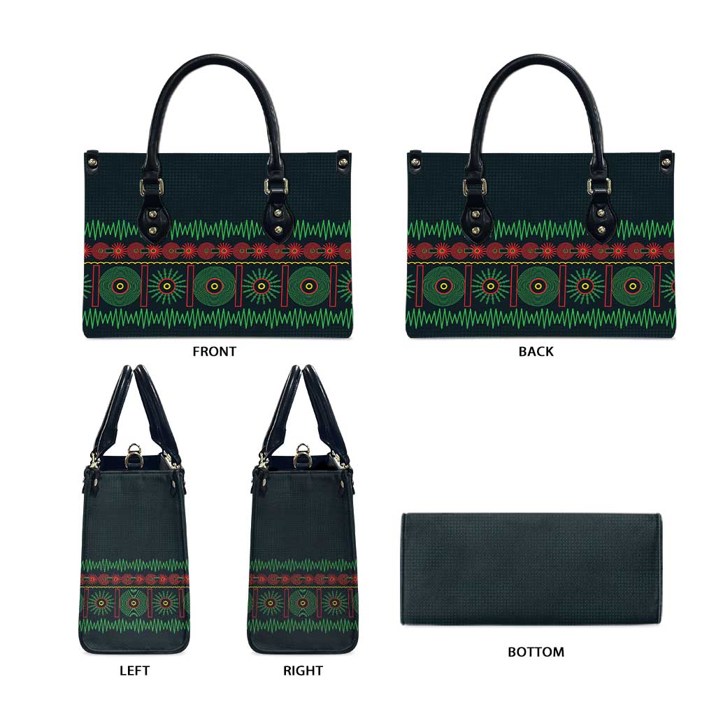Soccer 2026 Jamaica Leather Bag Reggae Music Spirit