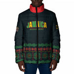 Custom Soccer 2026 Jamaica Padded Jacket Reggae Music Spirit