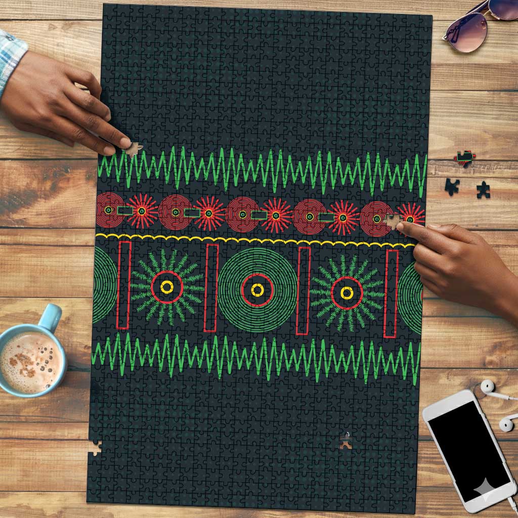 Soccer 2026 Jamaica Puzzle Reggae Music Spirit