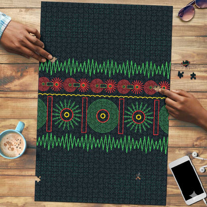 Soccer 2026 Jamaica Puzzle Reggae Music Spirit